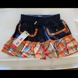 Brand new baby girl skirt size 12MONTHS